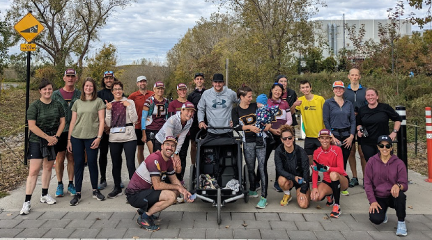 Photo de famille à la parkrun